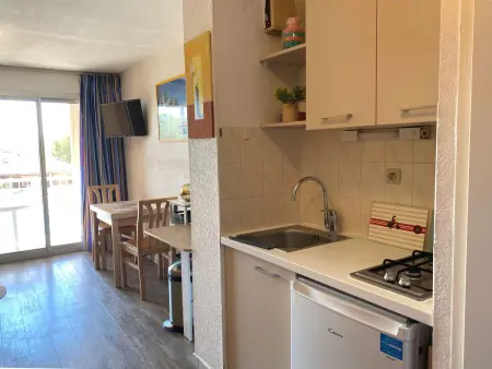Studio avec Terrasse et Piscine, Parking Inclus, Appartement 2 personnes à Balaruc les Bains - Photo 5
