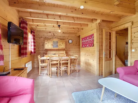 La Clusaz: Demi-chalet cosy 6 pers, cheminée, terrasse, wifi, animaux admis - Photo 1