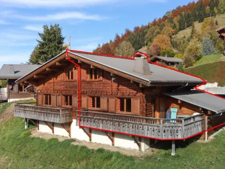 La Clusaz: Demi-chalet cosy 6 pers, cheminée, terrasse, wifi, animaux admis - Photo 9