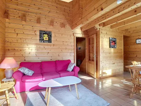 Demi-chalet confortable à La Clusaz - 6 pers, cheminée, wifi, animaux admis - Photo 2