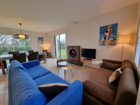 Maison moderne 6 pers, proche Port Crouesty et plages, Wi-Fi, jardin, idéale pour familles - Photo 2