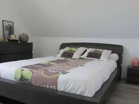Étel : Maison moderne 5 pièces, 4 chambres, jardin, wifi - Photo 14