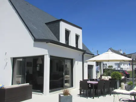 Étel : Maison moderne 5 pièces, 4 chambres, jardin, wifi - Photo 18