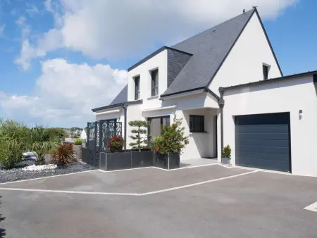 Étel : Maison moderne 5 pièces, 4 chambres, jardin, wifi - Photo 19
