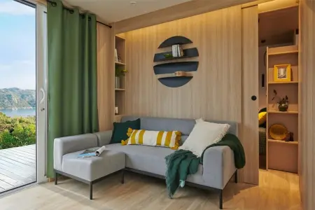 Camping L'Air Marin Vias-Plage  Mobilhome TULUM 2CH, Mobil-home Relaxed Vias pour la famille - Photo 1