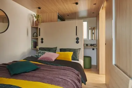 Camping L'Air Marin Vias-Plage  Mobilhome TULUM 2CH, Mobil-home Relaxed Vias pour la famille - Photo 3
