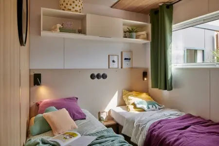 Camping L'Air Marin Vias-Plage  Mobilhome TULUM 3CH, Mobil-home confortable de 3 chambres à Vias - Photo 30