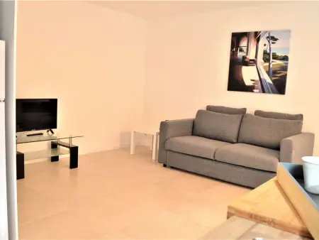 Appartement 2P Climatisé avec Jardin et Parking près de la Mer - Photo 5
