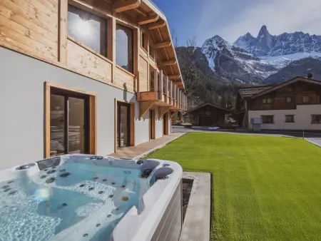 Chalet avec jacuzzi et animaux admis, vue Mont-Blanc - Photo 14