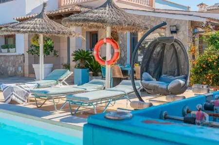 Villa à Llucmajor avec Vue sur la Mer et Piscine Privée - Photo 2