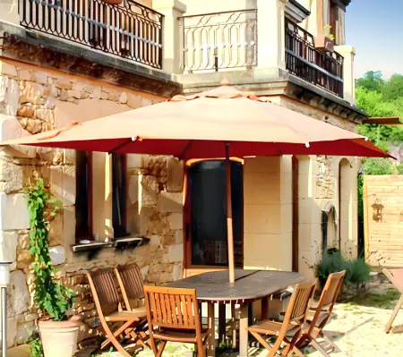 Maison conviviale à Saint-Cybranet avec piscine partagée - Photo 2