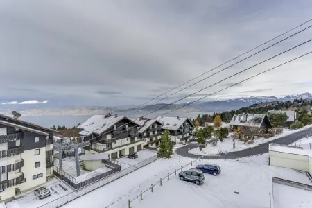 Appartement familial avec vue sur le lac 35 m², Appartement 5 personnes à Thollon les Mémises - Photo 12