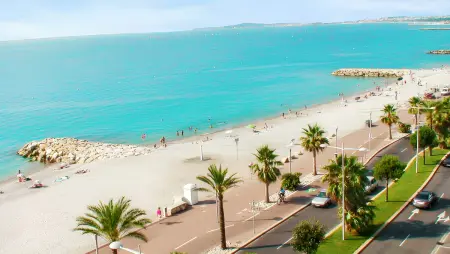 Studio confortable à Cagnes-sur-Mer, 40 m² avec terrasse vue mer - Photo 12