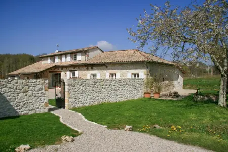 Villa charmante à Saint Sylvestre sur Lot avec piscine privée - Photo 9