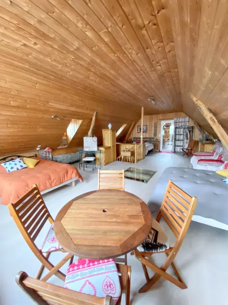 Maison chaleureuse à Mont >Vue montagne & cheminée - Photo 2