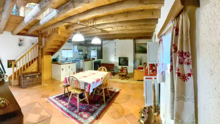 Maison chaleureuse à Mont >Vue montagne & cheminée - Photo 6