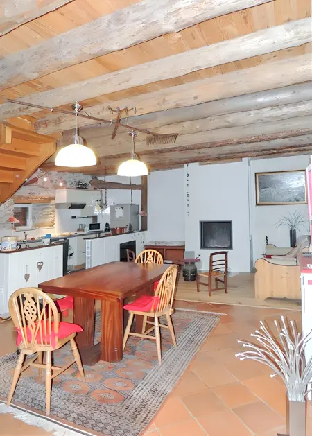 Maison chaleureuse à Mont >Vue montagne & cheminée - Photo 9