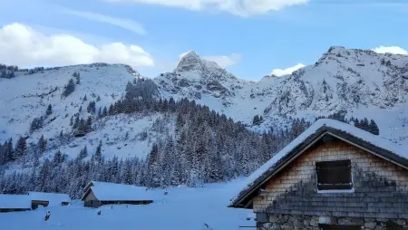 Appartement chaleureux La Chapelle-d'Abondance 41 m² vue montagne - Photo 12