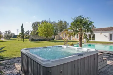 Villa charmante à Saint-Germain-d'Esteuil avec piscine privée - Photo 2