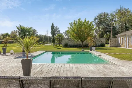Villa charmante à Saint-Germain-d'Esteuil avec piscine privée - Photo 25