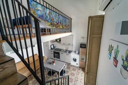 Maison charmante avec vue sur la mer à Palerme, Maison 3 personnes à Palermo - Photo 6