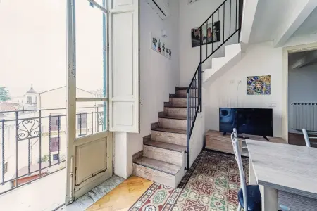 Maison charmante avec vue sur la mer à Palerme, Maison 3 personnes à Palermo - Photo 7