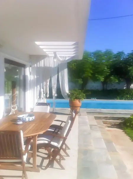 Villa élégante avec vue sur la mer à Nerantza, piscine privée - Photo 26