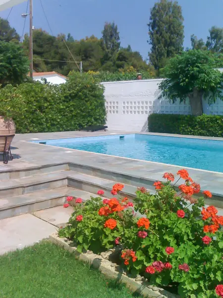 Villa élégante avec vue sur la mer à Nerantza, piscine privée - Photo 34