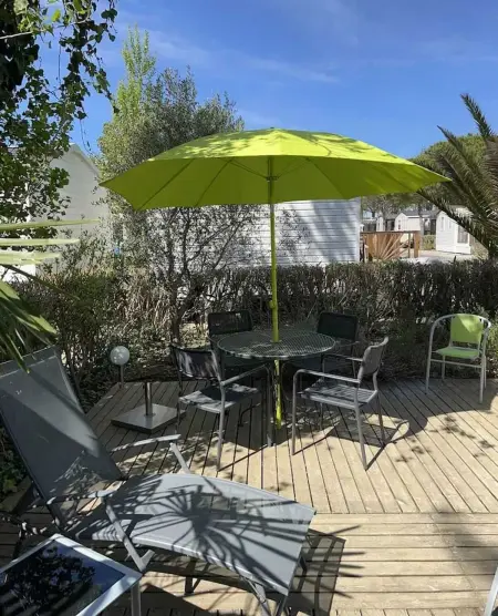 Confortable bungalow proche de Vias avec piscine partagée - Photo 14