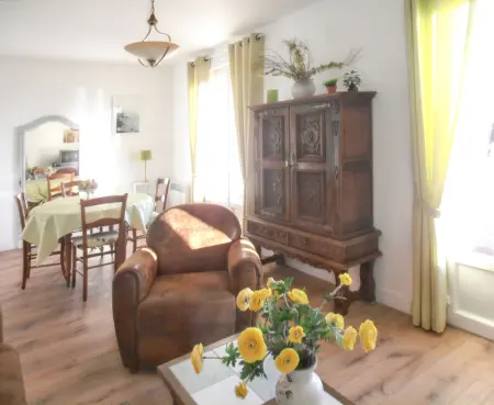 Maison charmante à Portbail avec jardin et vue mer - Photo 2