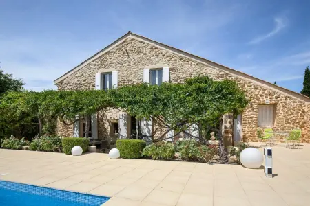 Villa confortable avec piscine privée à Uchaux - Photo 28