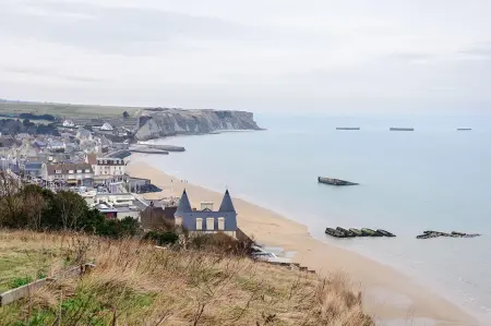 Maison spacieuse avec vue sur la mer à Arromanches-les-Bains - Photo 19