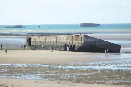 Maison spacieuse avec vue sur la mer à Arromanches-les-Bains - Photo 20