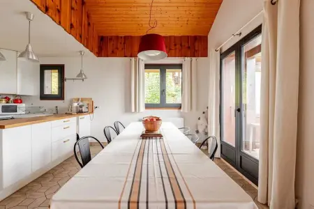 Chalet confortable avec vue sur la montagne à Peisey-Nancroix - Photo 3