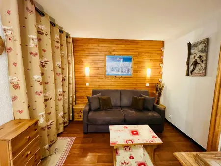 Studio cosy à Mâcot-la-Plagne 24 m² avec vue montagne - Photo 1