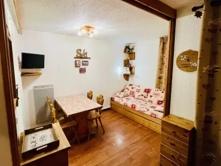 Studio cosy à Mâcot-la-Plagne 24 m² avec vue montagne - Photo 2