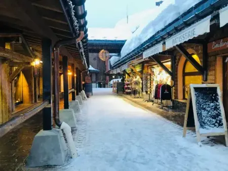 Studio cosy à Mâcot-la-Plagne 24 m² avec vue montagne - Photo 11