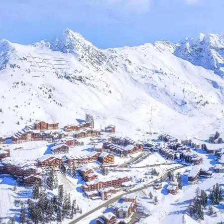 Studio cosy à Mâcot-la-Plagne 24 m² avec vue montagne - Photo 12