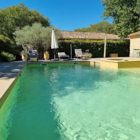 Villa charmante à Lussan avec piscine privée et jardin clos - Photo 1