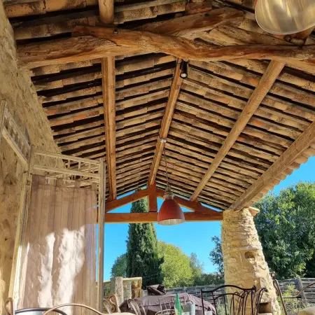 Villa charmante à Lussan avec piscine privée et jardin clos - Photo 14