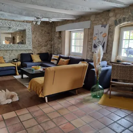 Villa charmante à Lussan avec piscine privée et jardin clos - Photo 31