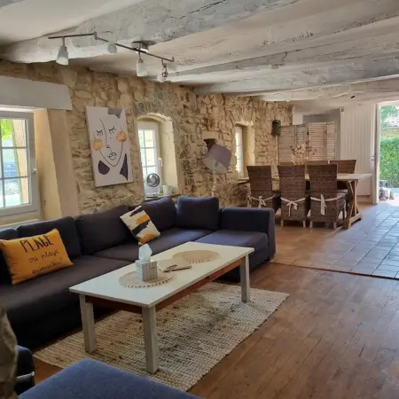 Villa charmante à Lussan avec piscine privée et jardin clos - Photo 33