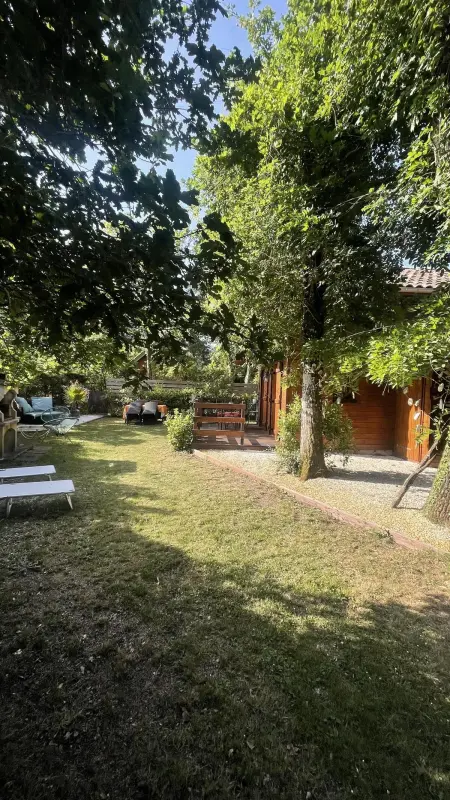 Chalet charmant à La Teste-de-Buch avec piscine partagée - Photo 16