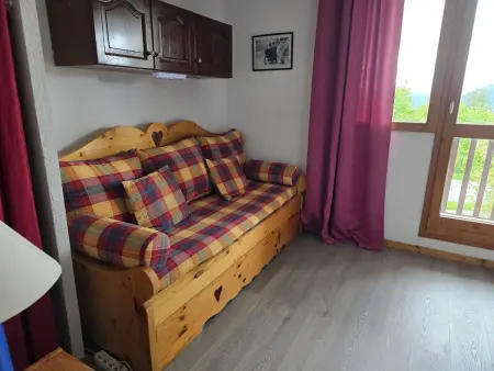 Studio confortable à Vallandry, 20 m² avec vue montagne - Photo 2