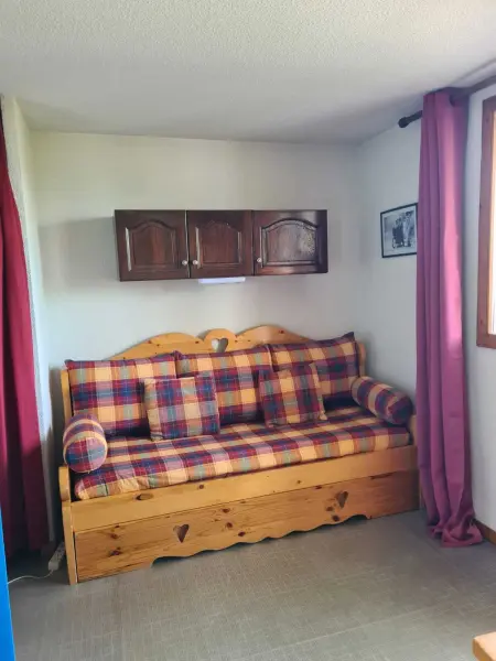 Studio confortable à Vallandry, 20 m² avec vue montagne - Photo 11