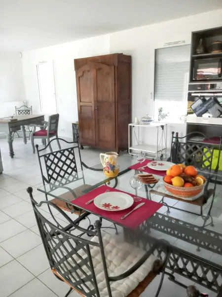 Maison charmante à Mimizan avec vue sur jardin et terrasses - Photo 8