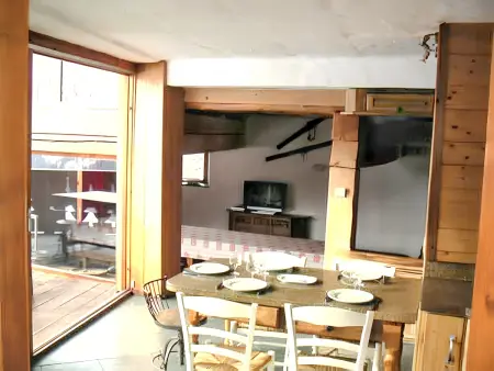 Chalet confortable à Sainte-Foy-Tarentaise avec vue sur la montagne - Photo 4