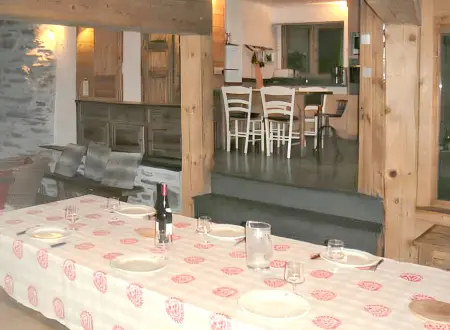 Chalet confortable à Sainte-Foy-Tarentaise avec vue sur la montagne - Photo 6