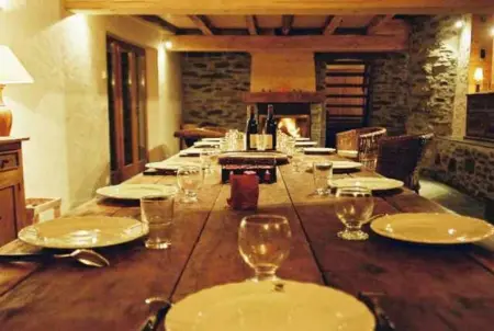 Chalet confortable à Sainte-Foy-Tarentaise avec vue sur la montagne - Photo 16