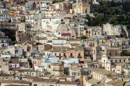 Appartement charmant à Ragusa avec vue sur la ville - 70 m² - Photo 8